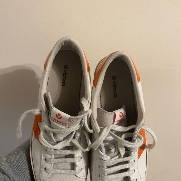 Victoria Berlin Suede / Leather Peach Sneaker 37 - Picture 3 of 8